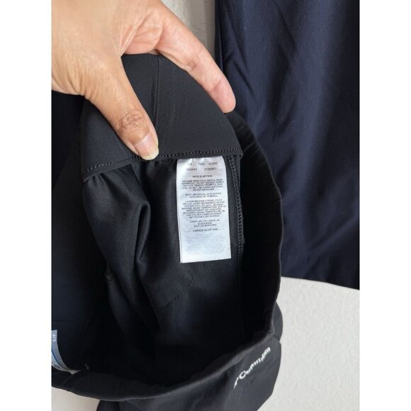 COLUMBIA Women Small Capri Shorts Athletic Outdoor Navy & Black Pull On Set of 2 - Picture 2 of 16